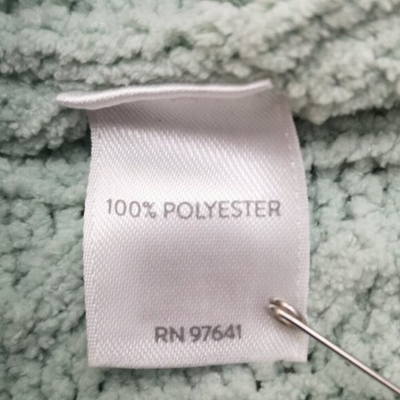 J. Jill Ladies Size XS Light Green Cable Stitch Loose Fit Sweater - Picture 5 of 9